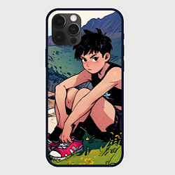 Чехол iPhone 12 Pro A girl anime