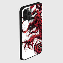 Чехол для iPhone 12 Pro Carnage - Symbiot, цвет: 3D-черный — фото 2