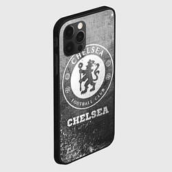 Чехол для iPhone 12 Pro Chelsea - grey gradient, цвет: 3D-черный — фото 2