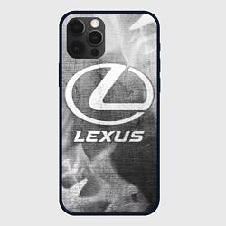 Чехол iPhone 12 Pro Lexus - grey gradient