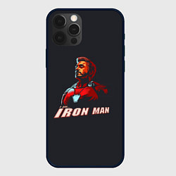 Чехол для iPhone 12 Pro Я железный человек, цвет: 3D-черный