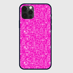 Чехол iPhone 12 Pro Амонг ас - паттерн