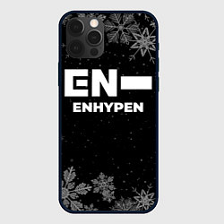 Чехол для iPhone 12 Pro Снежный Enhypen, цвет: 3D-черный