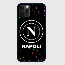 Чехол для iPhone 12 Pro Napoli конфети, цвет: 3D-черный