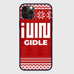 Чехол для iPhone 12 Pro Новогодний Gidle, цвет: 3D-черный