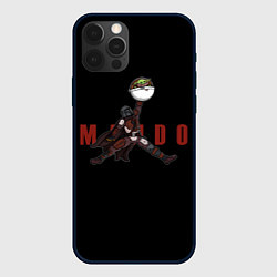 Чехол для iPhone 12 Pro Air Mando, цвет: 3D-черный