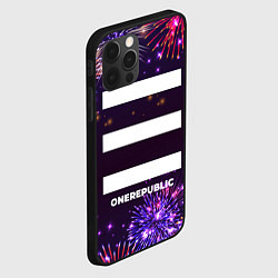 Чехол для iPhone 12 Pro Праздничный OneRepublic, цвет: 3D-черный — фото 2