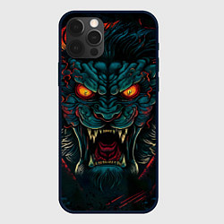 Чехол iPhone 12 Pro Демон химера