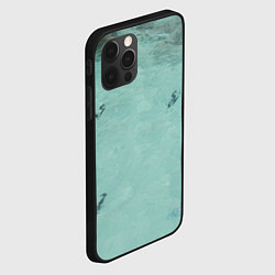 Чехол для iPhone 12 Pro Лагуна sea, цвет: 3D-черный — фото 2