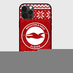 Чехол для iPhone 12 Pro Новогодний Brighton, цвет: 3D-черный