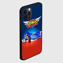 Чехол для iPhone 12 Pro Hedgehog - Sonic racing team, цвет: 3D-черный — фото 2