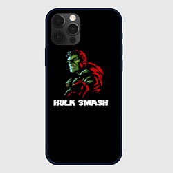 Чехол для iPhone 12 Pro Халк Smash, цвет: 3D-черный