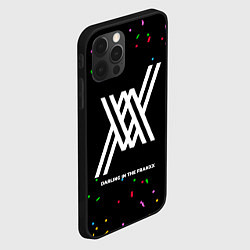 Чехол для iPhone 12 Pro Darling in the FranXX конфети, цвет: 3D-черный — фото 2