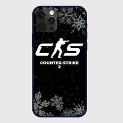 Чехол для iPhone 12 Pro Снежный Counter-Strike 2, цвет: 3D-черный