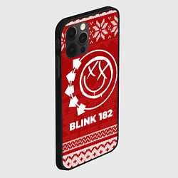 Чехол для iPhone 12 Pro Новогодний Blink 182, цвет: 3D-черный — фото 2