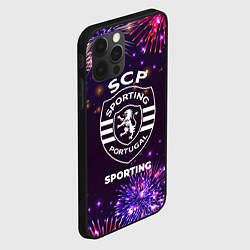 Чехол для iPhone 12 Pro Праздничный Sporting, цвет: 3D-черный — фото 2