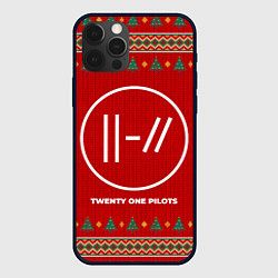 Чехол для iPhone 12 Pro Twenty One Pilots new year, цвет: 3D-черный