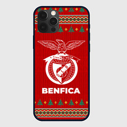 Чехол для iPhone 12 Pro Benfica new year, цвет: 3D-черный
