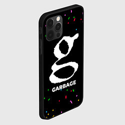 Чехол для iPhone 12 Pro Garbage конфети, цвет: 3D-черный — фото 2