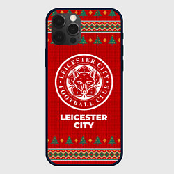 Чехол для iPhone 12 Pro Leicester City new year, цвет: 3D-черный