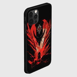 Чехол для iPhone 12 Pro Dragon age Inquisition art, цвет: 3D-черный — фото 2