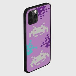 Чехол для iPhone 12 Pro Пиксели, цвет: 3D-черный — фото 2