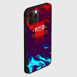 Чехол для iPhone 12 Pro Вартандер неоновый огонь, цвет: 3D-черный — фото 2