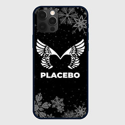 Чехол для iPhone 12 Pro Снежный Placebo, цвет: 3D-черный