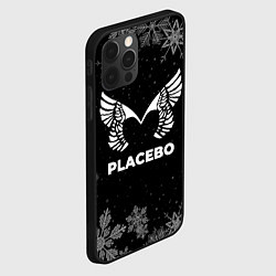 Чехол для iPhone 12 Pro Снежный Placebo, цвет: 3D-черный — фото 2