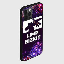 Чехол для iPhone 12 Pro Праздничный Limp Bizkit, цвет: 3D-черный — фото 2