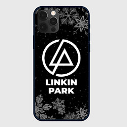 Чехол iPhone 12 Pro Снежный Linkin Park