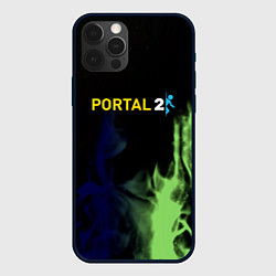 Чехол для iPhone 12 Pro Portal fire steel, цвет: 3D-черный