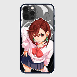 Чехол для iPhone 12 Pro Дандадан: Момо Аясэ, цвет: 3D-черный