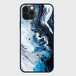 Чехол для iPhone 12 Pro На снежной горе, цвет: 3D-черный