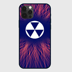 Чехол для iPhone 12 Pro Fallout red energy, цвет: 3D-черный