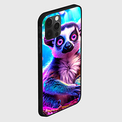 Чехол для iPhone 12 Pro Лемур в сказочном лесу, цвет: 3D-черный — фото 2
