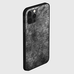 Чехол для iPhone 12 Pro Абстракция - gray wall, цвет: 3D-черный — фото 2