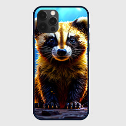 Чехол для iPhone 12 Pro Росомаха в искрах, цвет: 3D-черный