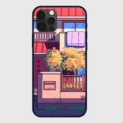 Чехол iPhone 12 Pro Lo-fi японский стиль улица