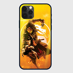 Чехол iPhone 12 Pro Скорпион - Mortal Kombat