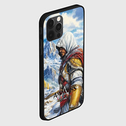 Чехол для iPhone 12 Pro Assassins Creed winter, цвет: 3D-черный — фото 2