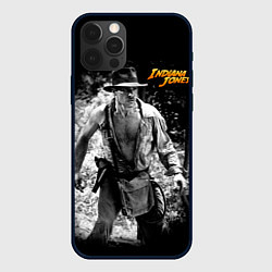 Чехол для iPhone 12 Pro Indiana Jones, цвет: 3D-черный