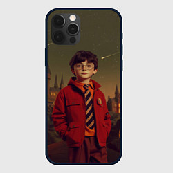 Чехол iPhone 12 Pro Гарри Поттер в красной куртке