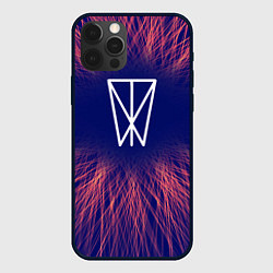 Чехол для iPhone 12 Pro Within Temptation red energy, цвет: 3D-черный
