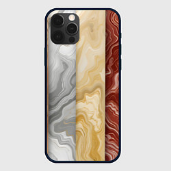 Чехол iPhone 12 Pro Мрамор и дерево