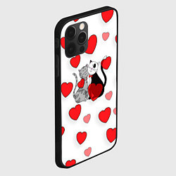 Чехол для iPhone 12 Pro Атмосфера любви, цвет: 3D-черный — фото 2