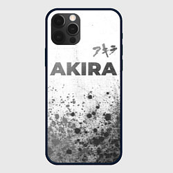 Чехол для iPhone 12 Pro Akira - white gradient посередине, цвет: 3D-черный