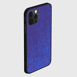 Чехол для iPhone 12 Pro Джинс с потертостями-синий, цвет: 3D-черный — фото 2