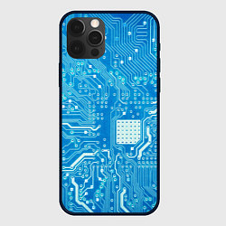 Чехол для iPhone 12 Pro Системная плата, цвет: 3D-черный
