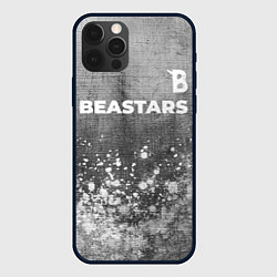 Чехол для iPhone 12 Pro Beastars - grey gradient посередине, цвет: 3D-черный